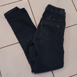 Free Add-on Dark Blue Button-Fly Jeans - Size 5 (Junior)